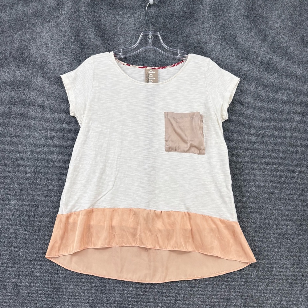 Anthropologie Dolan Left Coast Collection Off White Peach Women’s Medium Fairy